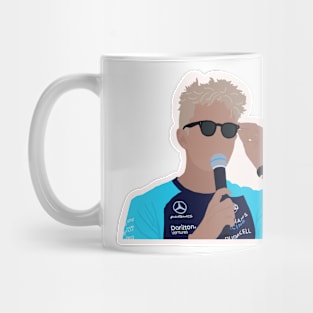 Alex Albon for Williams at the 2023 Bahrain Grand Prix Mug